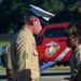 Marines mentor High School JROTC