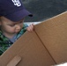 Marines collect Toys for Tots at USS Midway