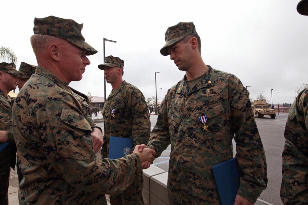 DVIDS - Images - SECNAV awards three Marines, corpsman with nation’s ...