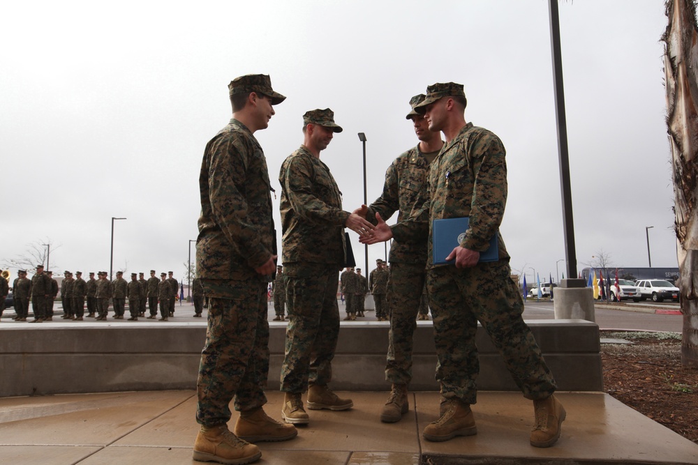 SECNAV awards three Marines, corpsman with nation’s second and third highest combat valor award