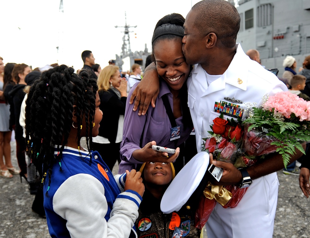 USS Klakring returns to Mayport