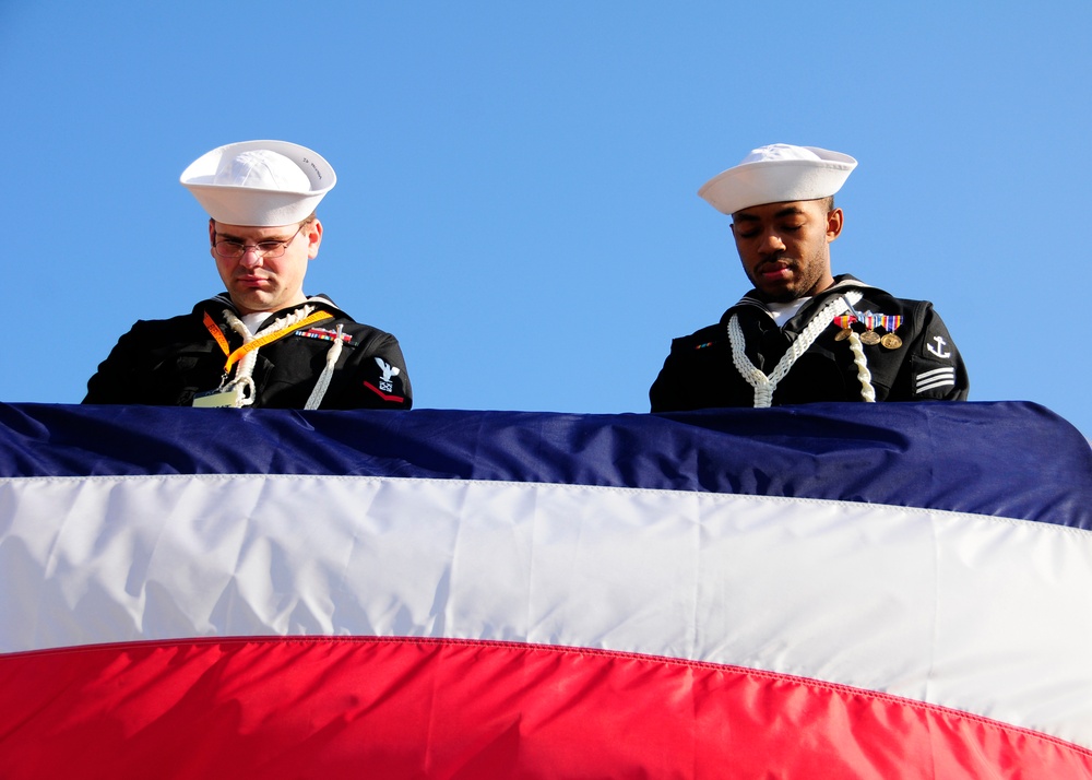 USS Enterprise inactivation ceremony
