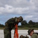 Marines prepare to receive arrested landings on Tinian