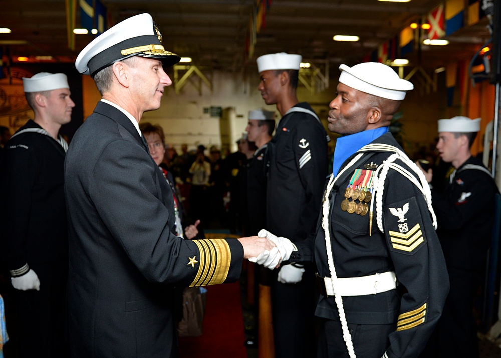 USS Enterprise inactivation ceremony