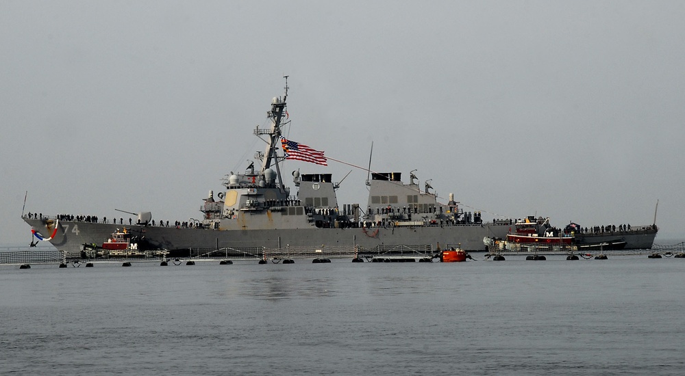 USS McFaul returns to Naval Station Norfolk