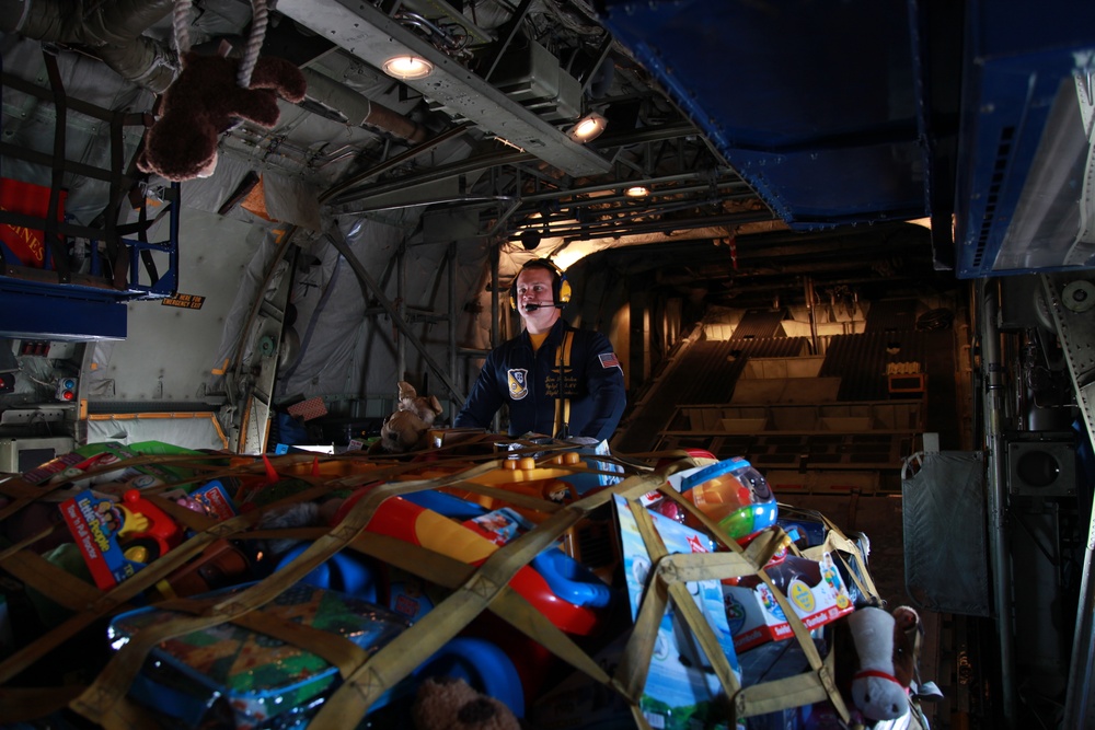 Toys for Tots, Blue Angels help save Christmas for Hurricane Sandy affected children