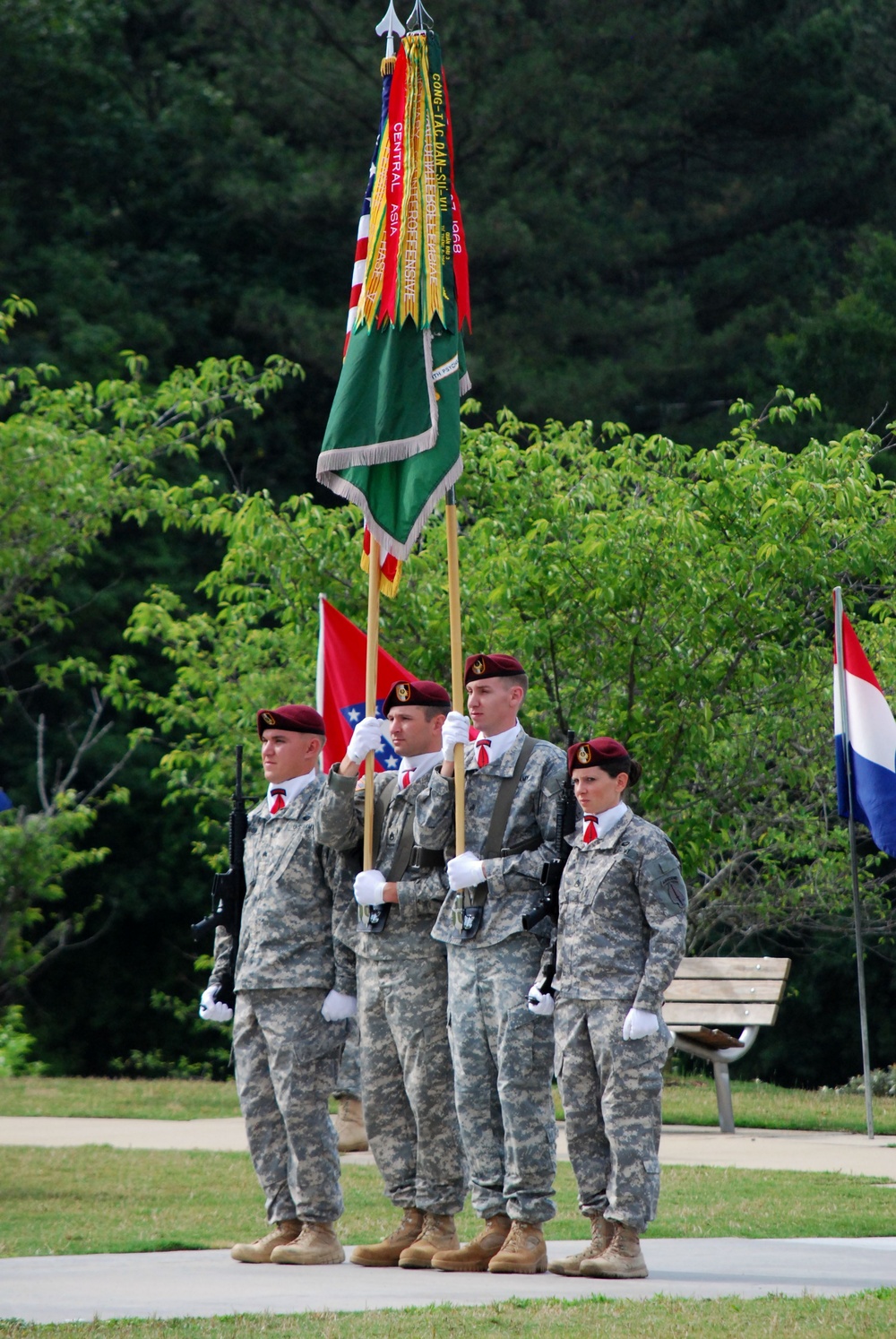8th MISB (A) change of command color Ggard