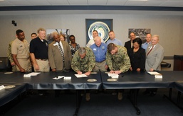NECC signs statement of employer support of the Guard, Reserve