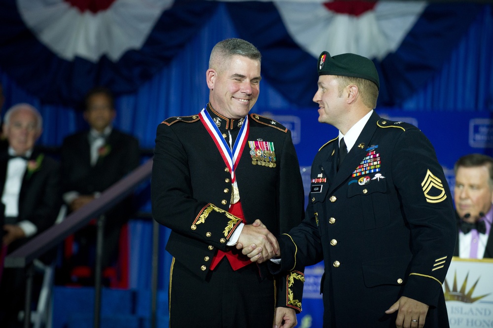 Ellis Island Medal of Honor Award ceremony