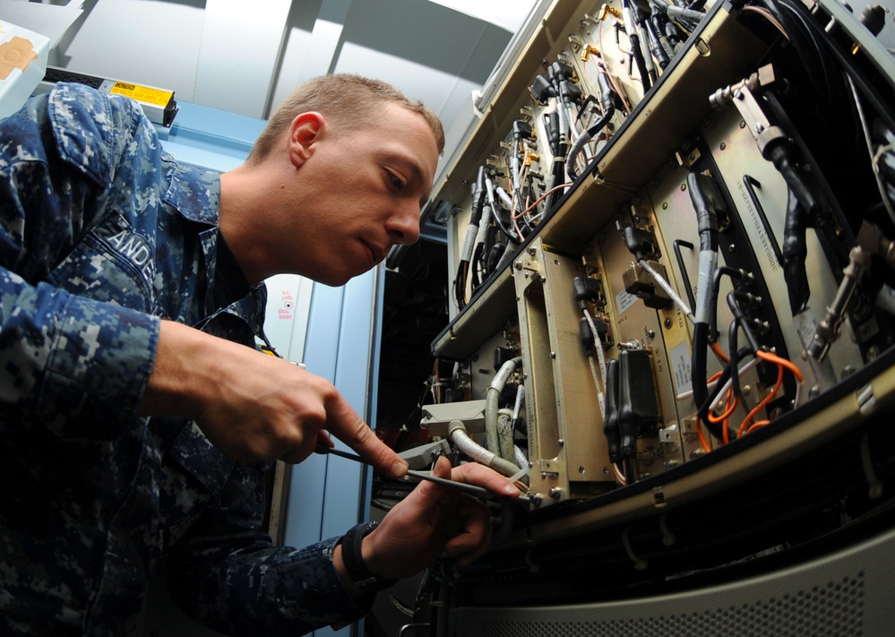 USS George H.W. Bush action