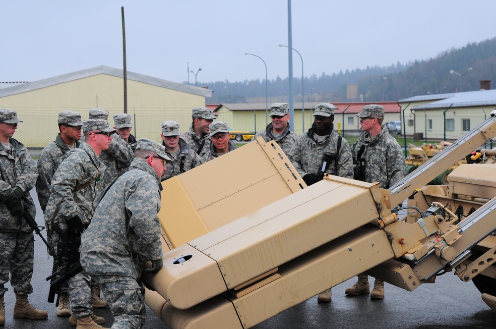 541st Engineer Company situational training exercise