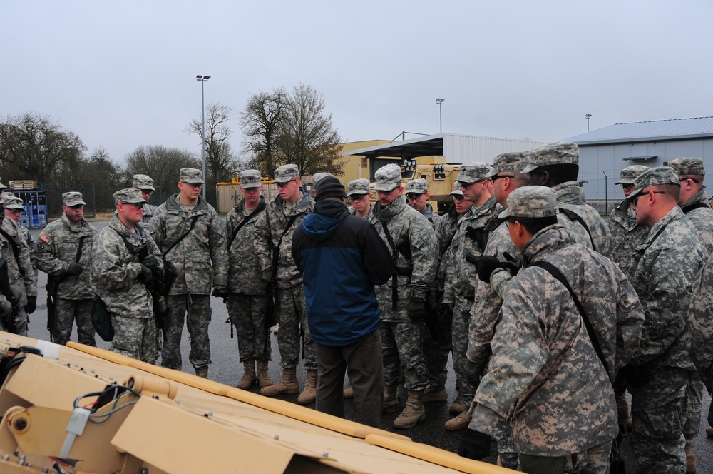 541st Engineer Company situational training exercise