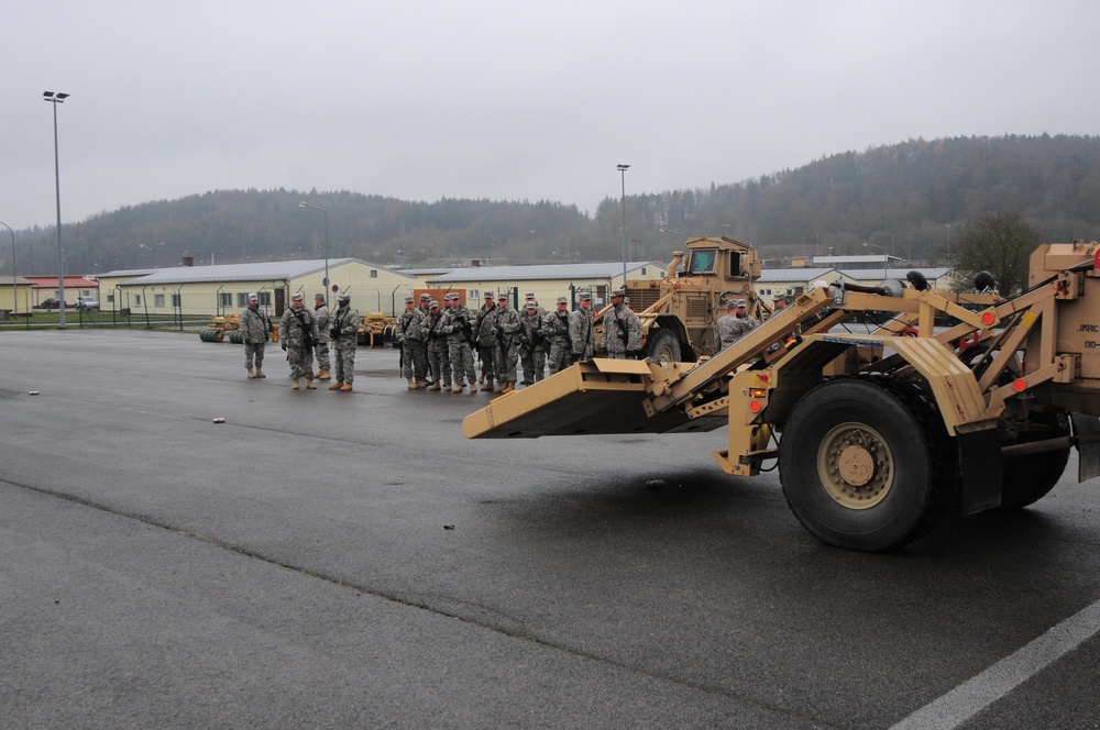 541st Engineer Company situational training exercise