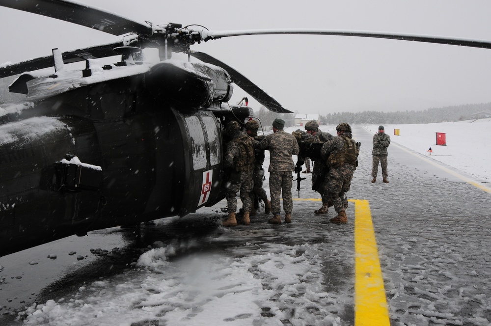 541st Engineer Company situational training exercise