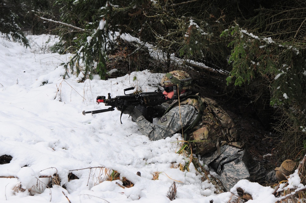 541st Engineer Company situational training exercise