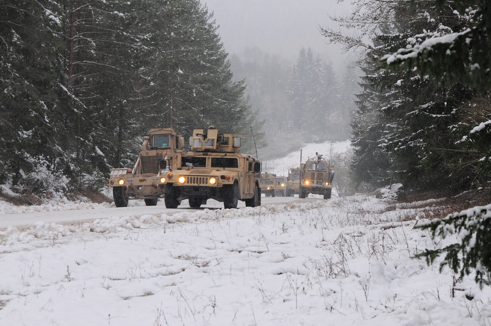 541st Engineer Company situational training exercise