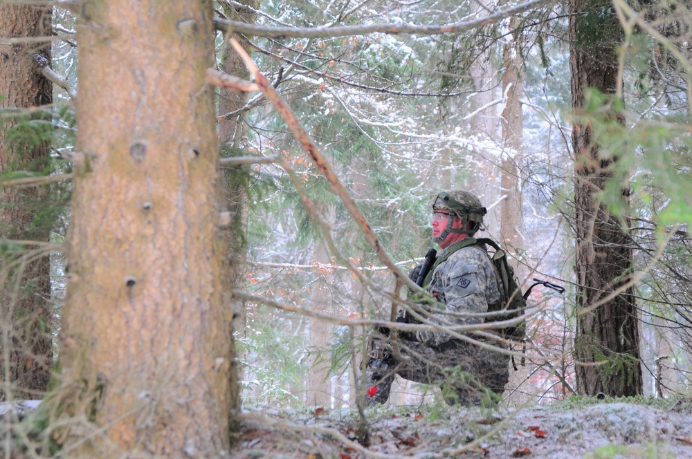 541st Engineer Company situational training exercise