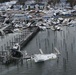 Hurricane damage in Great Kills Harbor