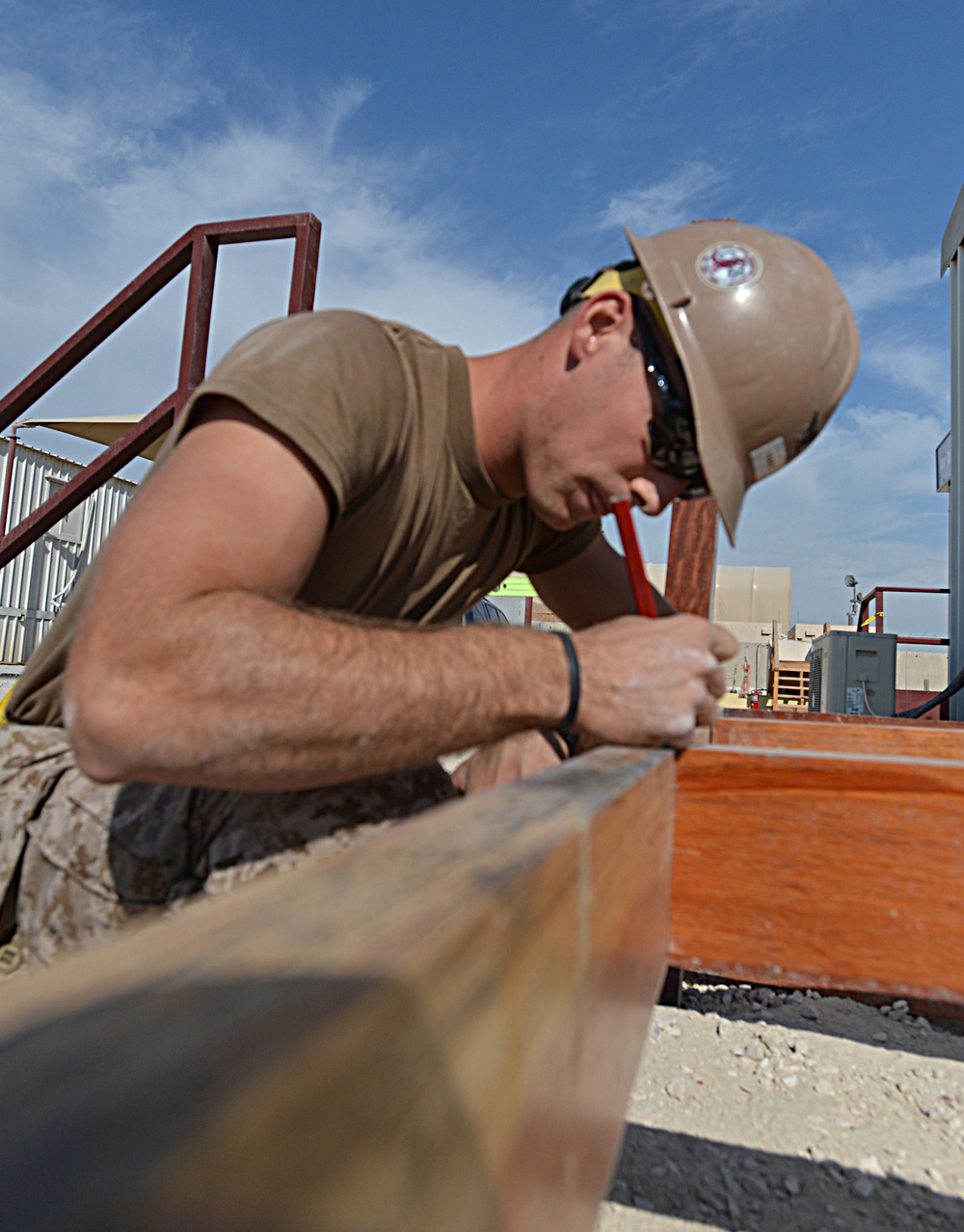 Seabee deck construction