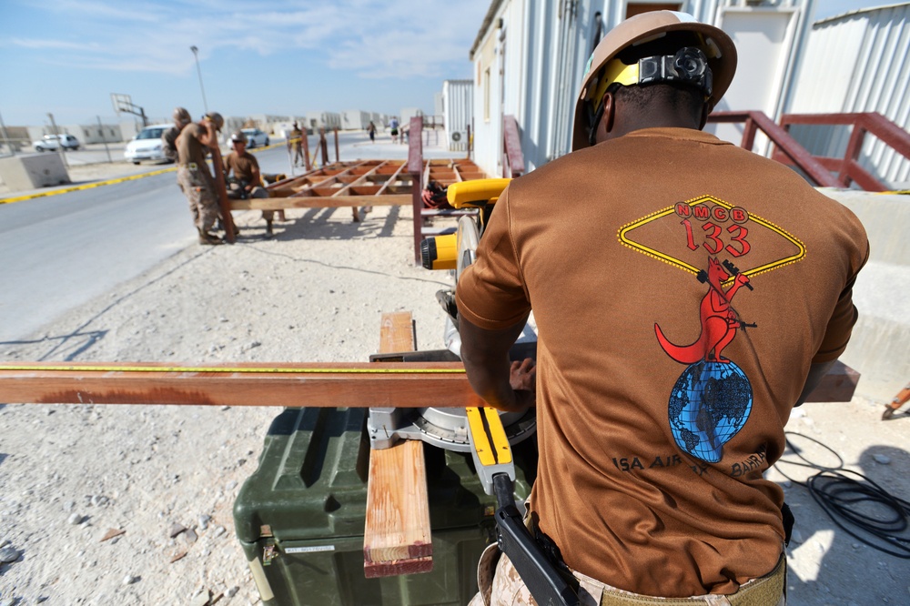 Seabee deck construction