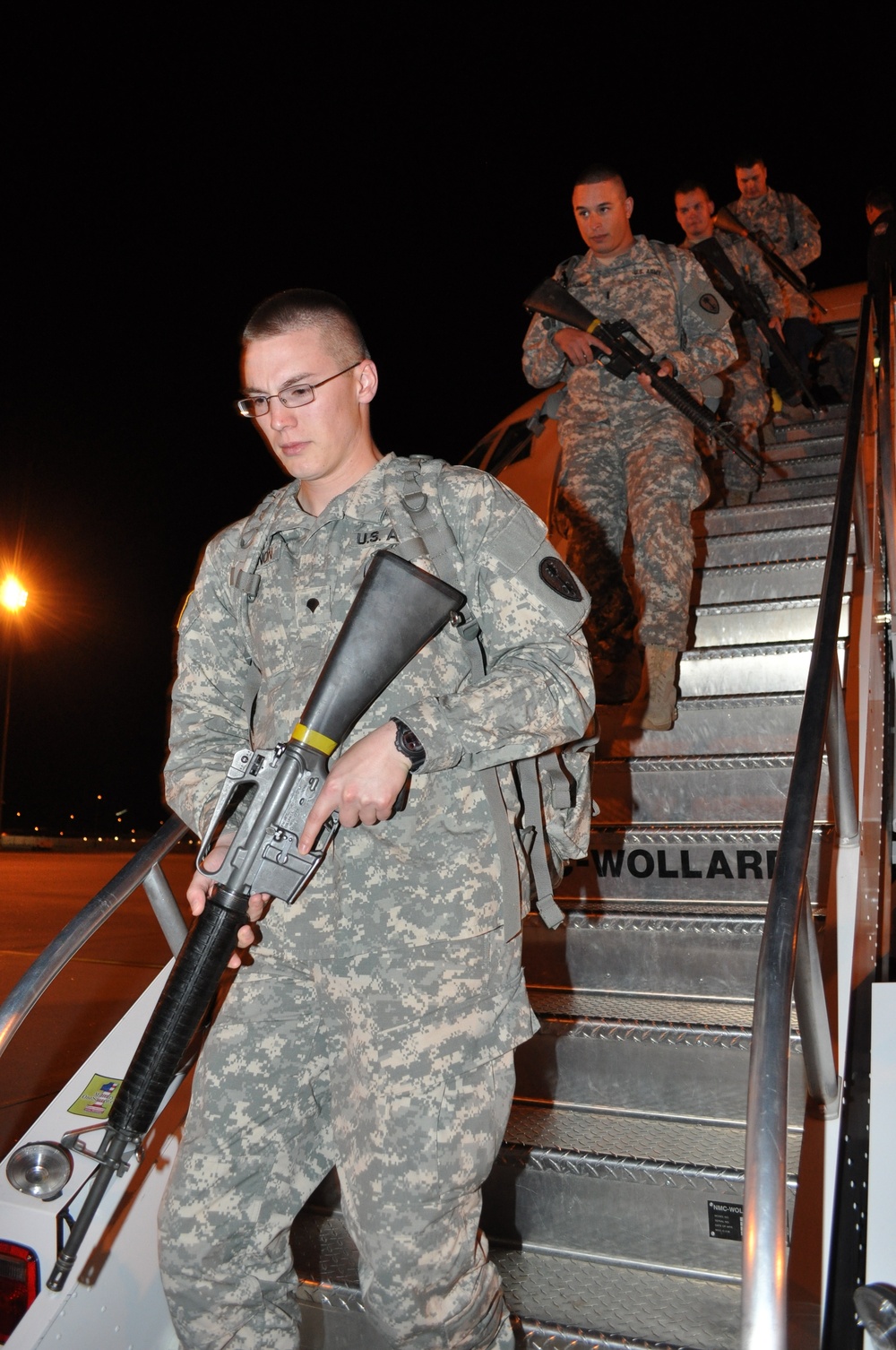 The 348th Military Police Company returns from Guantanamo Bay