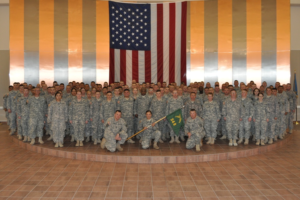 The 348th Military Police Company returns from Guantanamo Bay