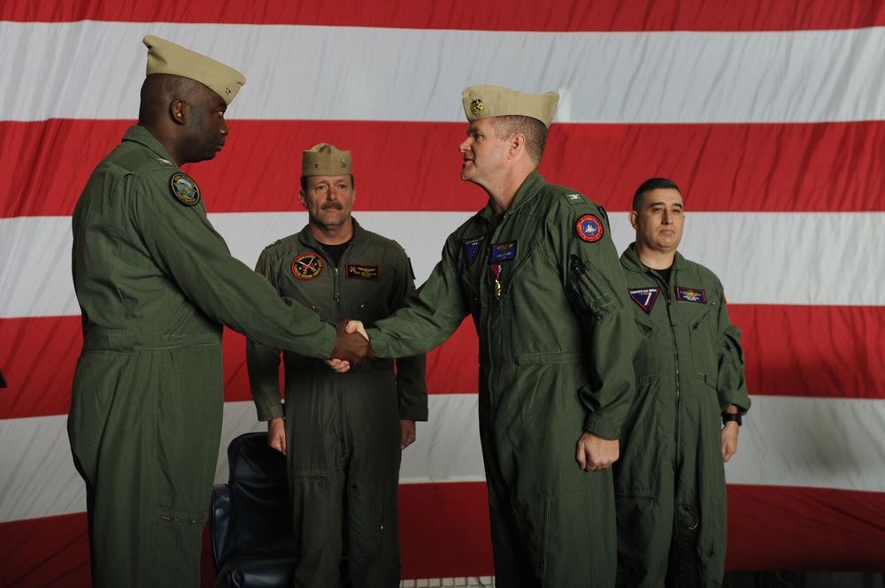 CVW-7 change of command