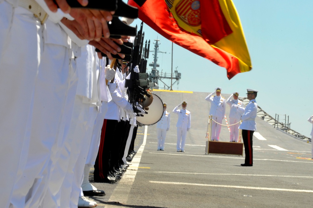 CNO visits Naval Station Rota