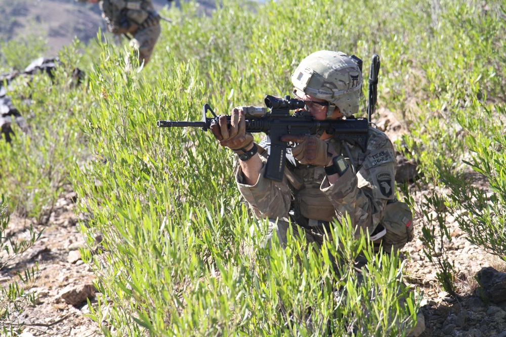 Rakkasans combat indirect fire threat in Khowst Province
