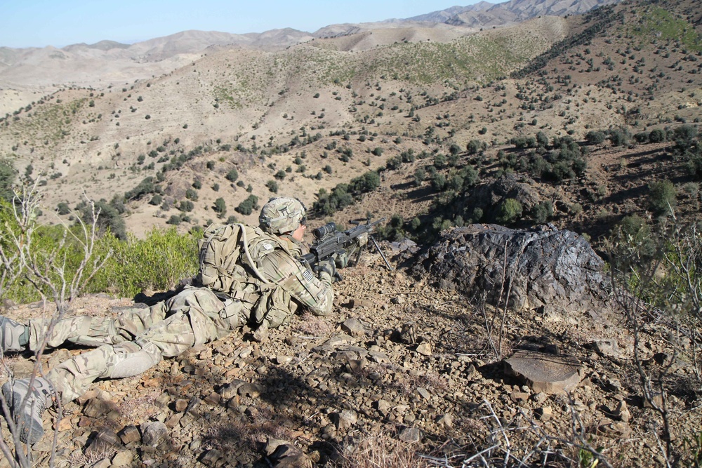 Rakkasans combat indirect fire threat in Khowst Province