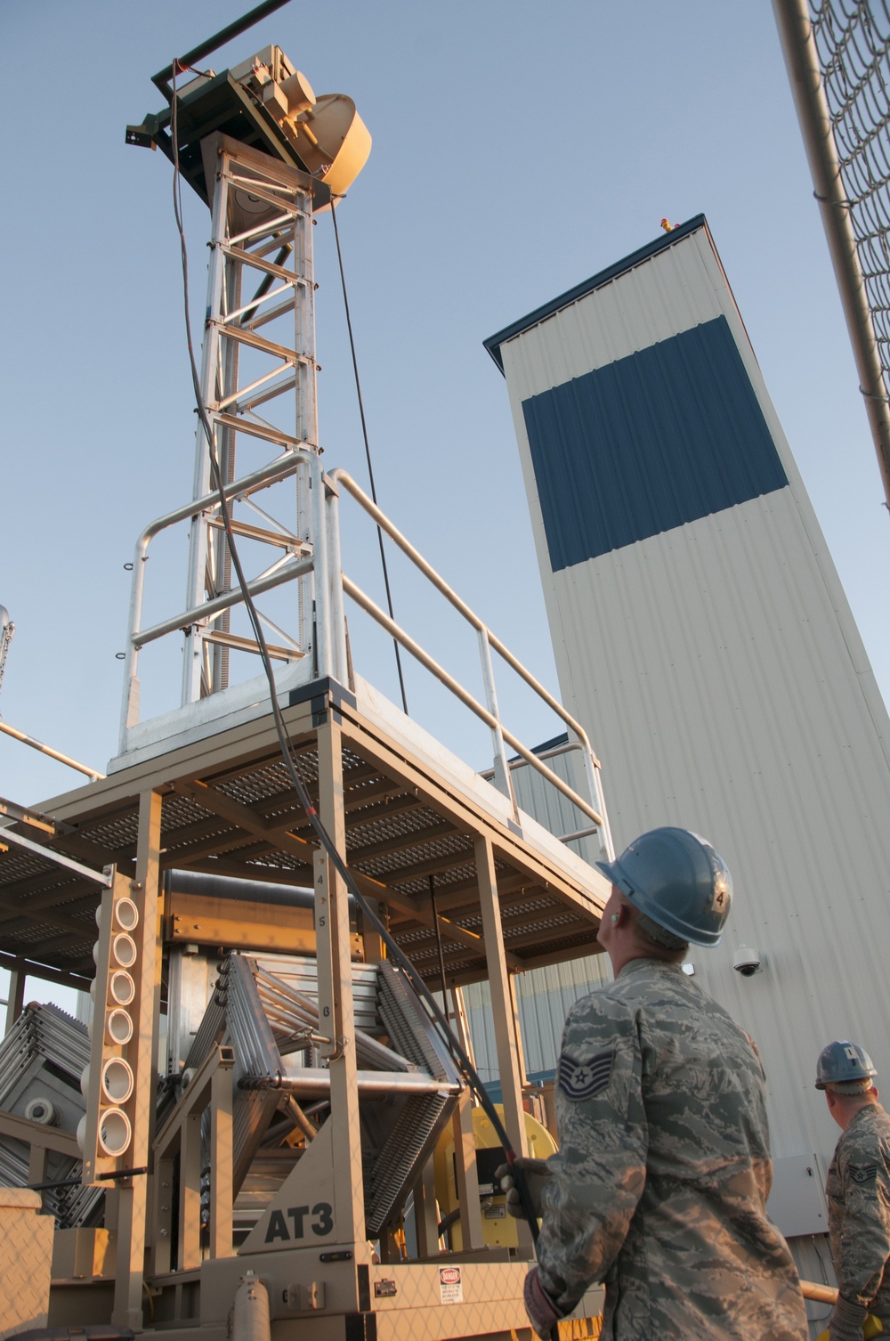 163d Aircraft maintenance aims high with air power!
