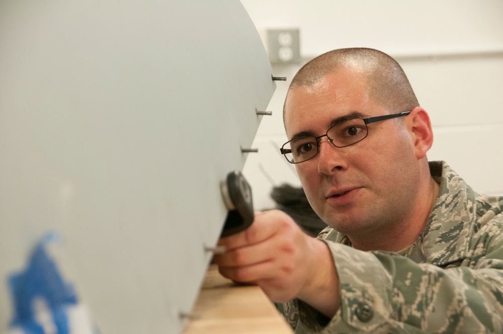 Aircraft maintenance aims high with air power