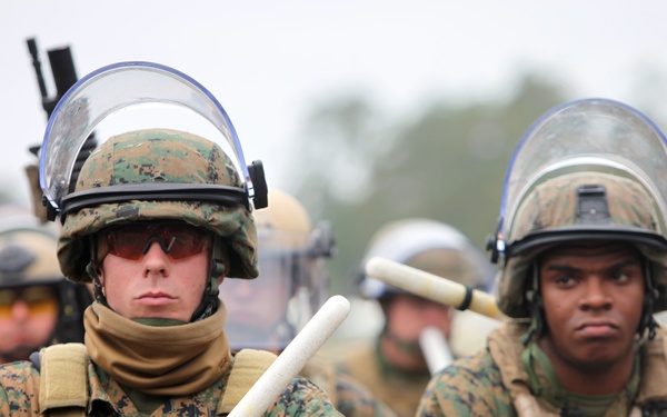 Special-Purpose MAGTF Africa Practices Non-Lethal Weapons Training