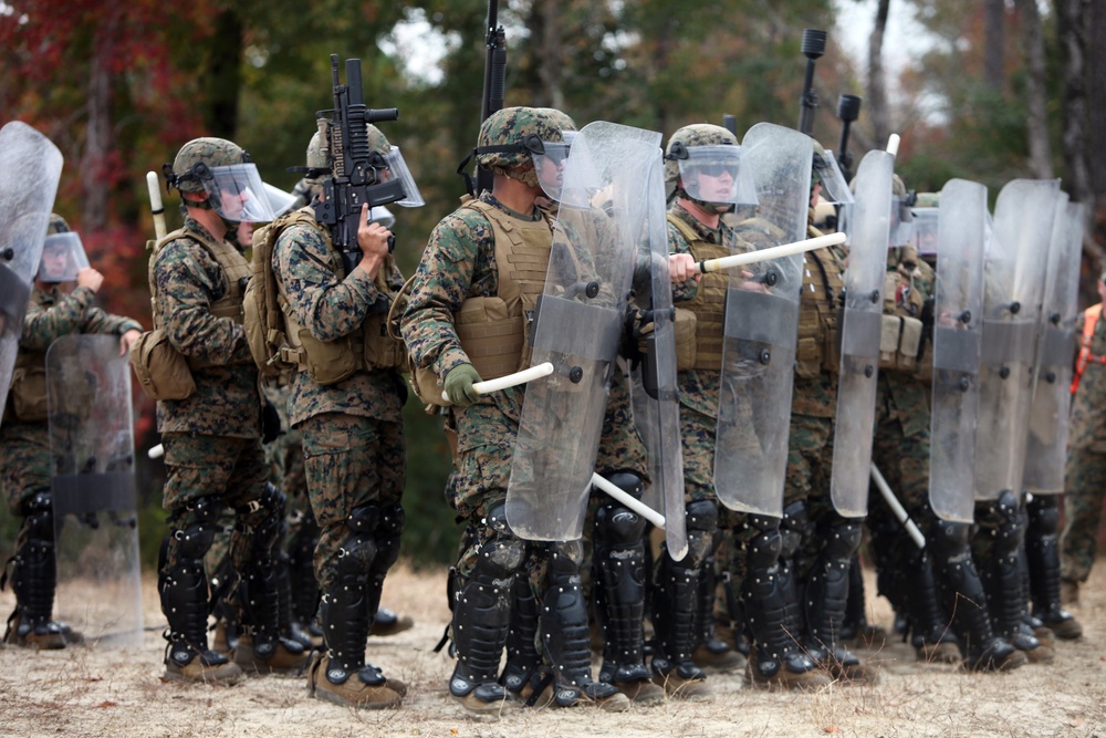 Special-Purpose MAGTF Africa Practices Non-Lethal Weapons Training