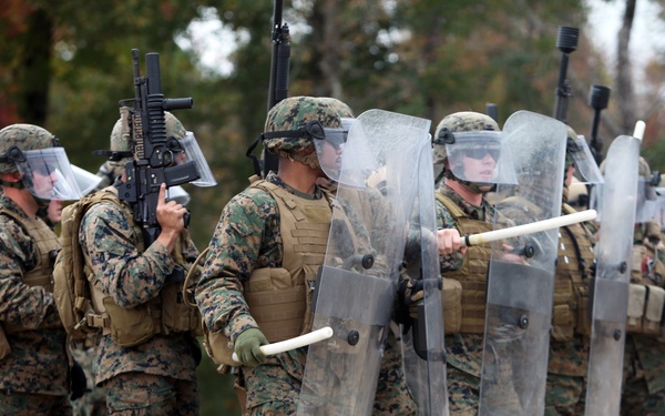 Special-Purpose MAGTF Africa Practices Non-Lethal Weapons Training