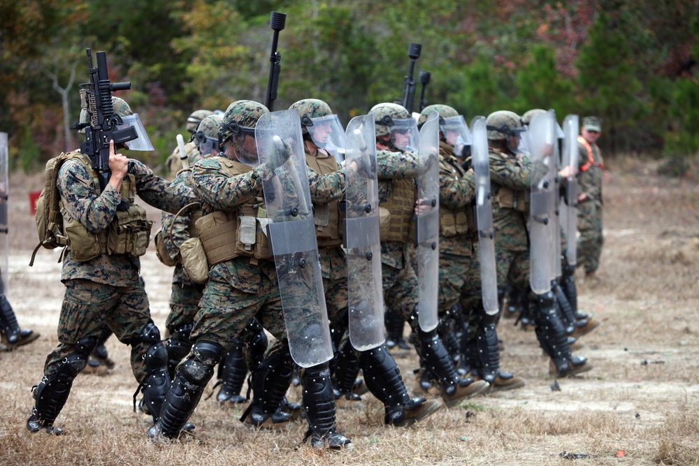 Special-Purpose MAGTF Africa Practices Non-Lethal Weapons Training