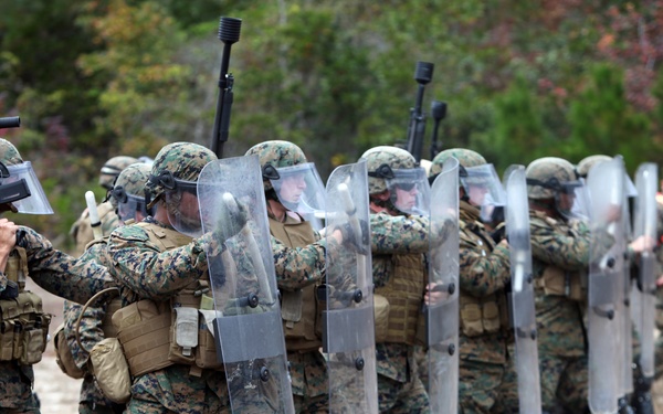 Special-Purpose MAGTF Africa Practices Non-Lethal Weapons Training