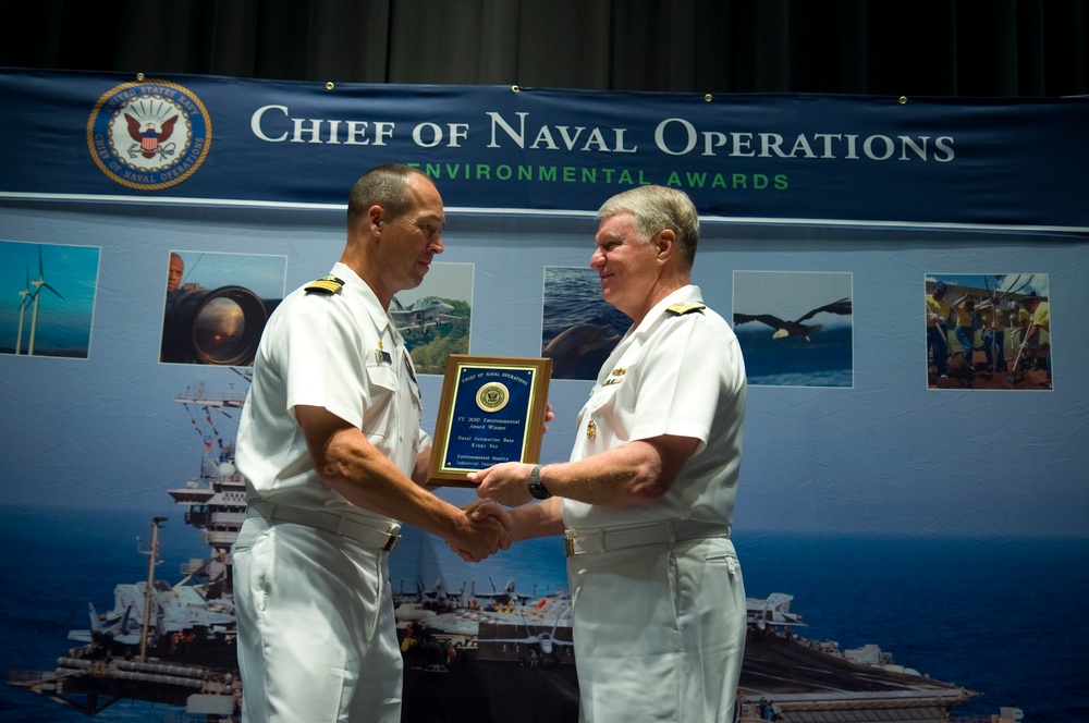 Fiscal Year 2010 Chief of Naval Operations Environmental Awards