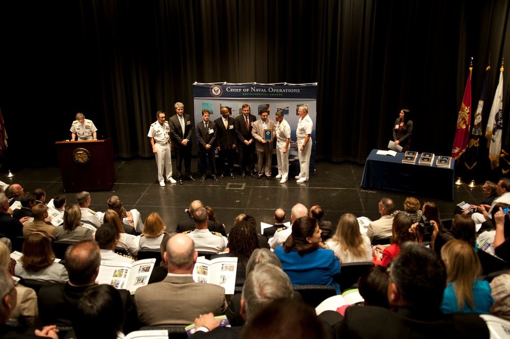 Fiscal Year 2010 Chief of Naval Operations Environmental Awards