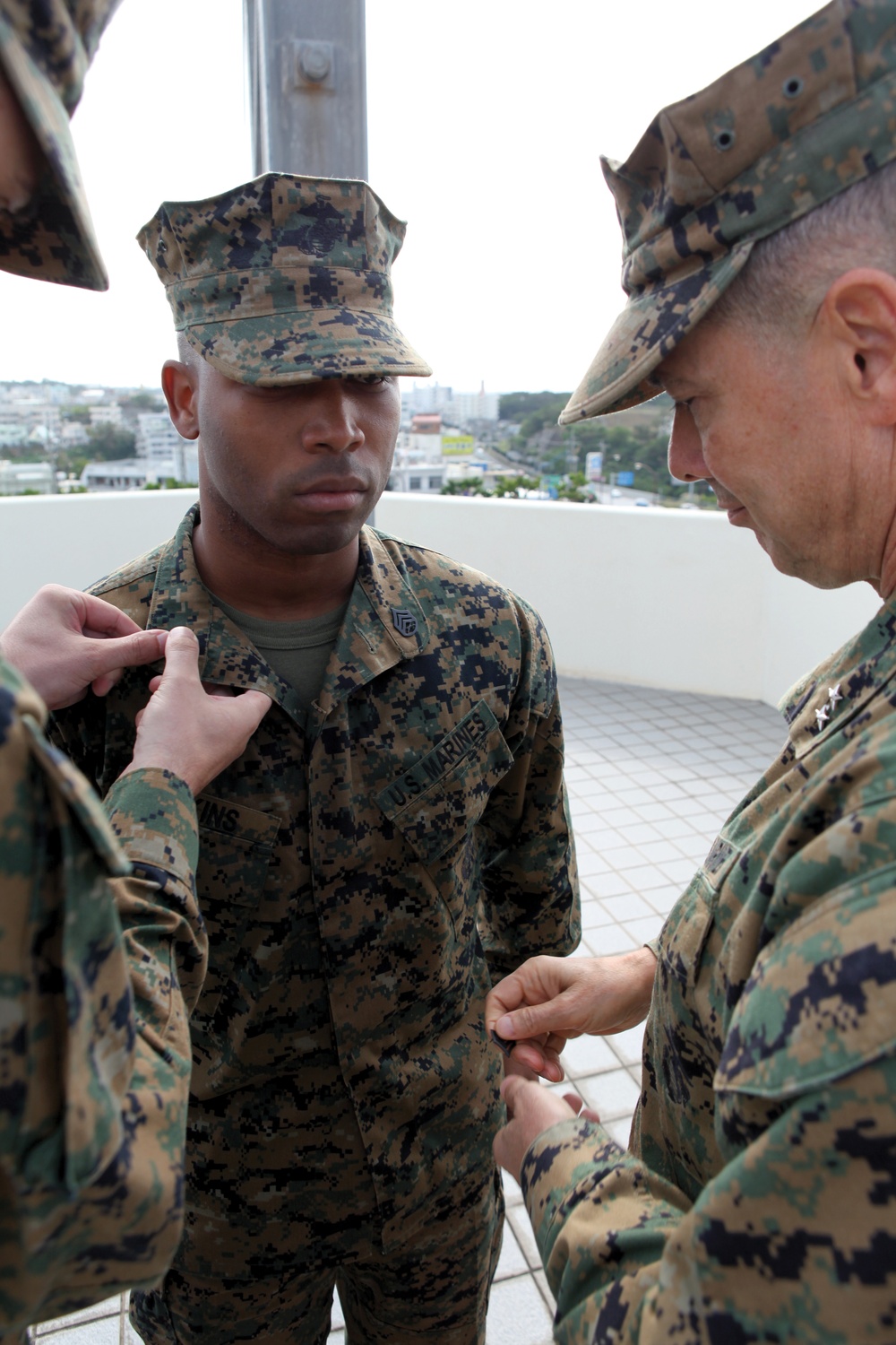 Marine named career planner of year, meritoriously promoted