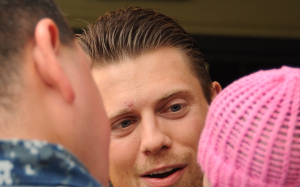 WWE Superstars visit Naval Station Norfolk