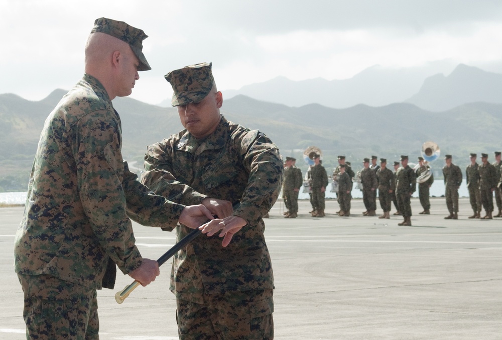 Marine Aviation Logistics Squadron 24 welcomes new sergeant major