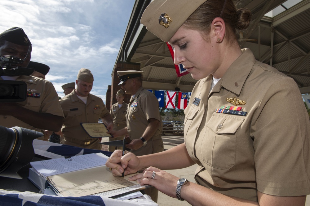 Female line officer among first to qualify for submarines