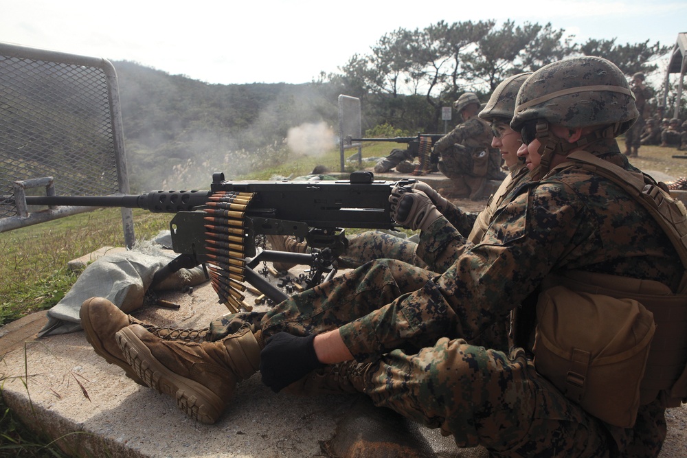 Marines hone weapon systems during live-fire