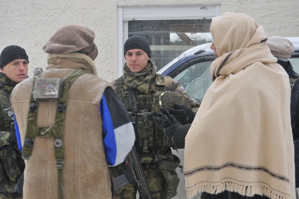 Military and Police Advisory Training II at the Joint Multinational Readiness Center