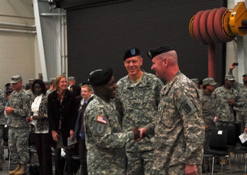 Thunderbolt Brigade welcomes, bids farewell to command sergeants major