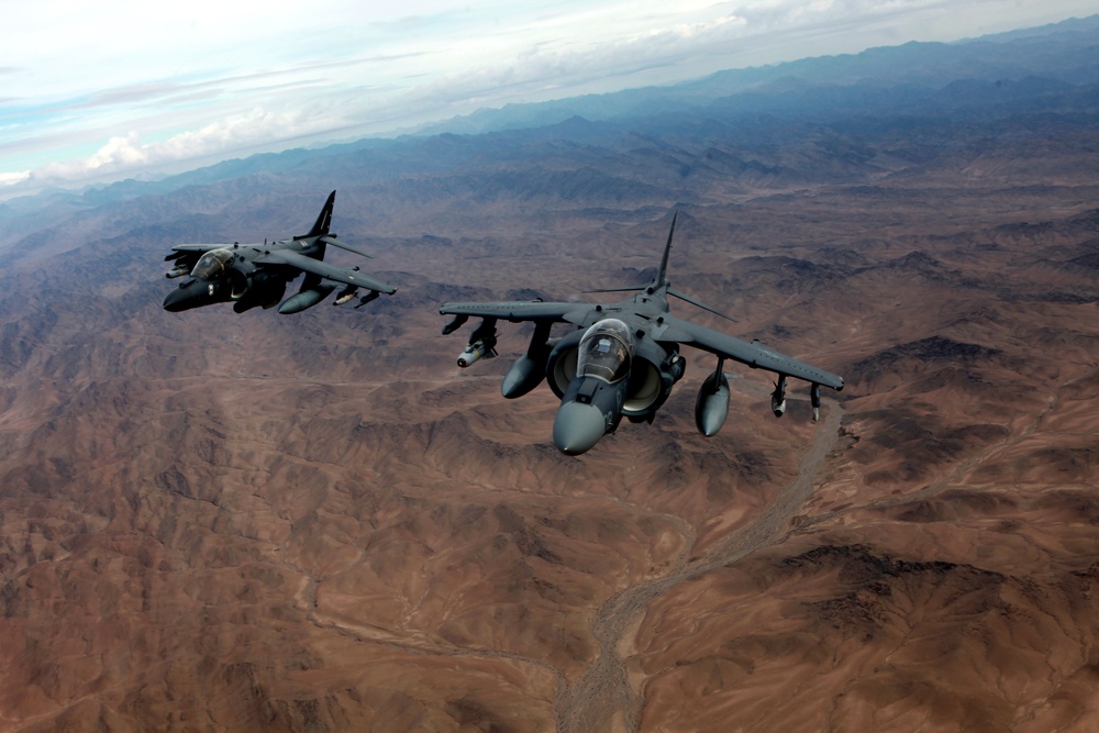 Harriers Over Helmand