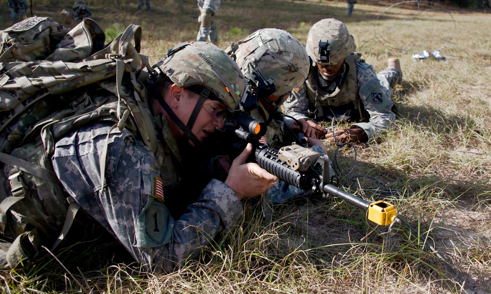 Engineers practice the “WWII” breach