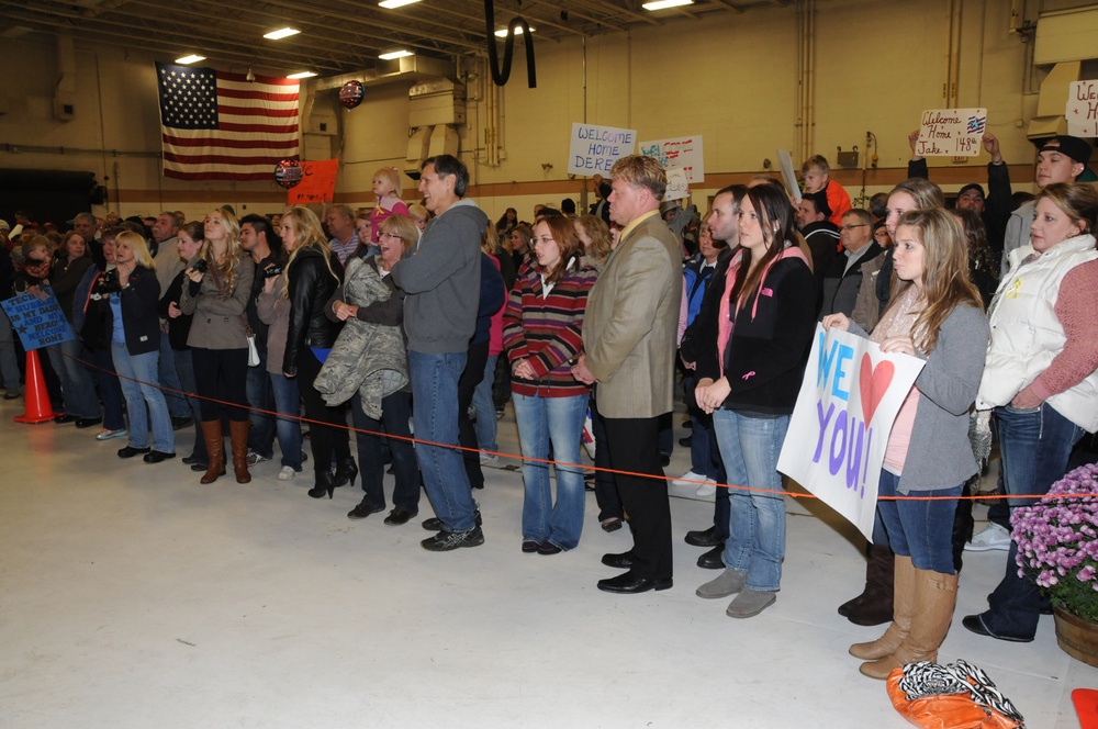 148th Fighter Wing deployment return