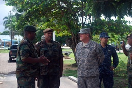 SD Guard, Suriname leaders foster partnership during National Day celebration